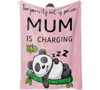 Gifts for Mum, Mum Birthday Gifts, Unique Soft Cute Blanket for Mothers Day, Presents for Mama, Christmas Gifts Idea from Daughter Son, Best Mother’s Day Gifts, Winter Blanket 60"x50"