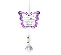 Gifts for Mum Suncatcher with Butterfly Acrylic Butterfly Decoration for Windows Gardens Perfect Birthday