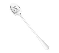 Gifts for Mum, You Will Always Be My Best Presents for Mum Tea Spoon, Funny Gifts for Mum, Coffee Lovers Tea Lovers, Stainless Steel Spoon Present for Mum