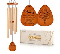Gifts for Nanny, Nanny Gifts Wind Chime, Nanny Birthday Gifts from Grandkids, Gift Ideas for Nanny, Grandma, Best Nanny Gifts for Mothers Day, Thanksgiving, Christmas-Large 36''