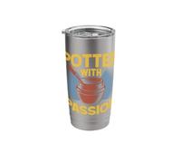 Gifts for Pottery Makers with Passion Pottery Stainless Steel Insulated Tumbler
