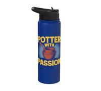 Gifts for Pottery Makers with Passion Pottery Stainless Steel Insulated Water Bottle