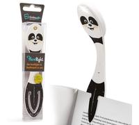 Gifts for Readers & Writers Bookmark Reading Light Panda - 2in1 Clip On Bookmark Kids for Reading Night in Bed, Travel Cute s, Flexible 8 Lumen LED Lights for Books