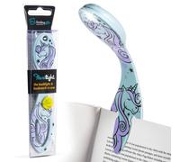 Gifts for Readers & Writers Bookmark Reading Light Unicorn - 2in1 Clip On Bookmark Kids Book Light for Reading Night in Bed, Travel Cute Book Lights, Flexible 8 Lumen LED Lights