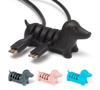 Gifts for Readers & Writers Kord Keeper Cable Tidy Organiser, Black