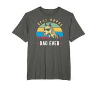 Gifts for Rider Best Horse Dad Ever T-Shirt