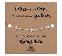 Gifts for Sister for Sister Bracelet - Gifts for Sister from Brother, Sister Gifts from Brother, Sister Jewellery, Sister Presents, Big Sister Gifts, Little Sister Gifts, Sister Bracelets and card.
