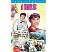Gifts For Women - 50th Birthday 1963 DVD and 1963 Birthday Card