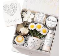 Gifts for Women Bath Gift Set, BlueBell Relaxing Spa Gift Baskets Home Bath Set Self Care Kit Care Package Thank You Birthday Mothers Day Easter Gifts for Women Her Mum Sister Friends Teen Girls Wife