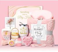 Gifts for Women, Birthday Pamper Gifts for Women, Get Well Soon Blanket Gifts for Friend, Relaxation Spa Basket Christmas Gifts Ideas for Best Friend Sister Bestie Colleagues