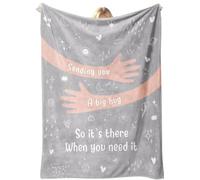 Gifts for Women or Men - Get Well Soon Blanket, Inspirational Blanket | for Her Him, Cheer up Hug Healing, Thinking of You Gifts /Encouragement Healing/ Inspirational Present