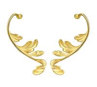 ✦ Gifts for Women ✦Springlight Earrings Silver 925 Classic Pattern Acanthus Leaf Design Stud Earrings Handmade Earrings Handmade Jewellery Ladies Youth Consecration Gifts Girls, Sterling Silver