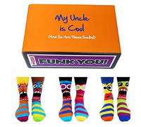 Gifts from Handpicked United Oddsocks â€“ Mens Socks - Cool Uncle Novelty Socks â€“ UK 6-11
