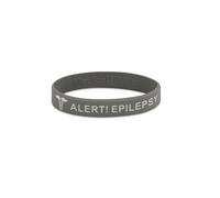 Gifts & Goodies Children's ALERT EPILEPSY Medical Awareness Wristbands Epileptic Kids Bracelet UK (Pink)