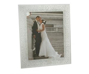 Gifts Juliana Wedding Mirror Frame Starburst Crystals 8"x10"