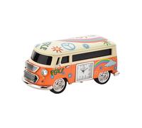 Gifts Miniature Orange Camper Clock 45 x 100mm