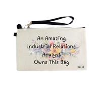 Gifts or Presents for Industrial Relations Analysts, an Amazing Industrial Relations Analyst Owns This Bag, Cosmetic Bags, Pencil Case - cb1308