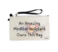 Gifts or Presents for Medical Assistants, an Amazing Medical Assistant Owns This Bag, Cosmetic Bags, Pencil Case - cb767