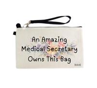 Gifts or Presents for Medical Secretarys, an Amazing Medical Secretary Owns This Bag, Cosmetic Bags, Pencil Case - cb768