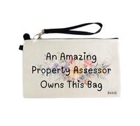 Gifts or Presents for Property Assessors, an Amazing Property Assessor Owns This Bag, Cosmetic Bags, Pencil Case - cb780