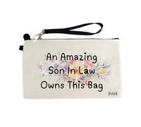 Gifts or Presents for Son in Law, an Amazing Son in Law Owns This Bag, Cosmetic Bags, Pencil Case - cb168