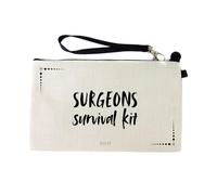 Gifts or Presents for Surgeons, Surgeon Survival Kit, Novelty Bag for Cosmetic Makup Bags, Pencil Case, Travel Organiser Zipper Pouch - cb1938