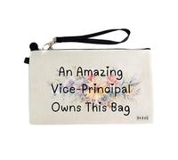 Gifts or Presents for Vice-Principals, an Amazing Vice-Principal Owns This Bag, Cosmetic Bags, Pencil Case - cb620