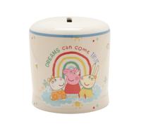 Gifts Peppa Pig Ceramic Money Box 8.9cm x 8.3cm x 8.3cm