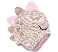 Gifts Treat Boys Girls Knitted Dinosaurs Unicorn Hats, Cartoon Kids Winter Warm Cute Hat (Gold Dino, XL)