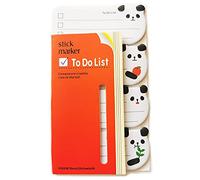 Gifts UK® Novelty Cute Panda Dog Rabbit Sheep Animals to Do List Sticky Note Pad Bookmark Memo Index Tab Page Markers *UK Stock* (Giant Panda)