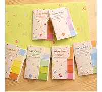 Gifts UK® Novelty Cute Rainbow Colored Sticky Note Pad Bookmark Memo Index Tab Page Markers *UK Stock* (Assorted 1 pk)