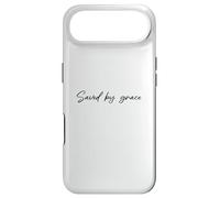 Gifts with Christian Saying Saved by Grace Case for iPhone Air