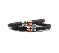 GIFTS2THEDOOR 30th Birthday Gift Leather Bracelet for Men Dad Brother Uncle Son Husband Him Man