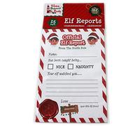 Giftsbynet Elves behaving badly Report cards Christmas Behavior Xmas 25 cards per pack (1 x Pack)