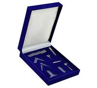 GIFTSEARCH Miniature Masonic Freemason Working Tools Blue Gift Set (XLFG014)