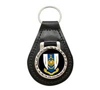 Giftshop UK 42 Commando Royal Marines Leather Key Fob