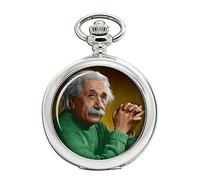 Giftshop UK Albert Einstein Full Hunter Pocket Watch