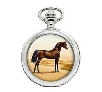 Giftshop UK Arab Horse by William Burraud Full Hunter Pocket Watch