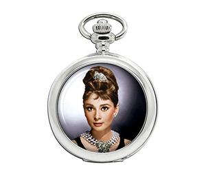 Giftshop UK Audrey Hepburn Full Hunter Pocket Watch
