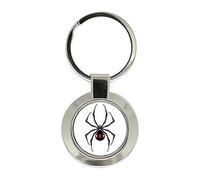Giftshop UK Black Widow Spider Key Ring