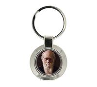 Giftshop UK Charles Darwin by John Collier Key Ring