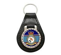 Giftshop UK Fire Fighting and Rescue Service, RAF Leather Key Fob