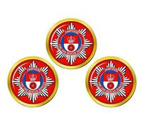 Giftshop UK Hampshire Fire and Rescue Service Golf Ball Markers