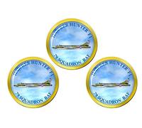 Giftshop UK Hawker Hunter F1 Aircraft Golf Ball Markers