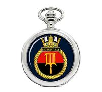 Giftshop UK HMS Bigbury Bay, Royal Navy Pocket Watch