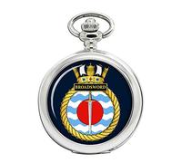Giftshop UK HMS Broadsword, Royal Navy Pocket Watch