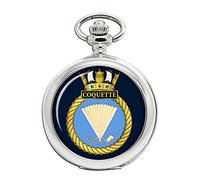 Giftshop UK HMS Coquette, Royal Navy Pocket Watch