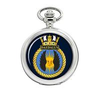 Giftshop UK HMS Daedalus, Royal Navy Pocket Watch