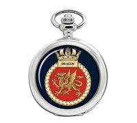 Giftshop UK HMS Dragon, Royal Navy Pocket Watch