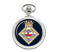 Giftshop UK HMS Sherwood, Royal Navy Pocket Watch